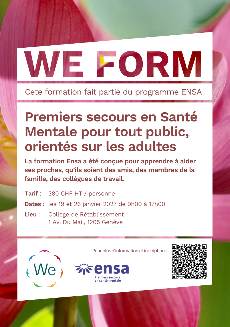 Premiers secours en santé mentale pour tout public, orientés sur les adultes