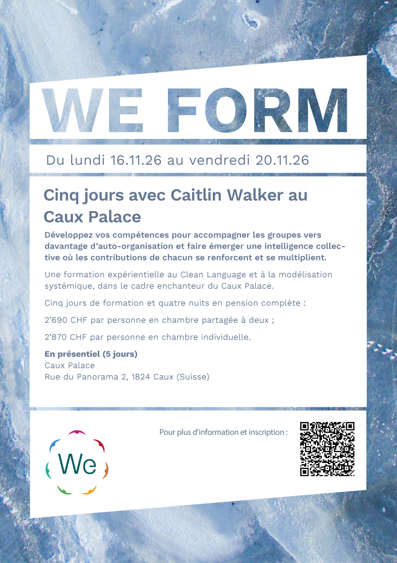 Cinq jours avec Caitlin Walker au Caux Palace Cinq jours avec Caitlin Walker au Caux Palace